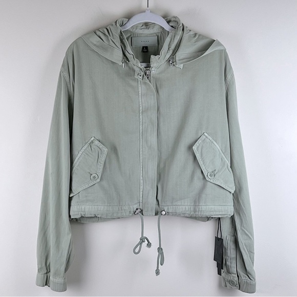 Blank NYC | Smoke Green Shirt Jacket / Shacket - Picture 7 of 15